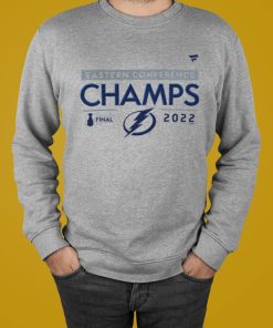 Tampa Bay Lightning Fanatics Branded 2022 Eastern Conference Champions Locker Room T-Shirt, Hoodie, Sweatshirt