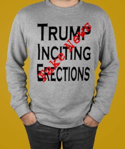 Trump Incited Erection Fake News Unisex T-Shirt, Hoodie, Sweatshirt
