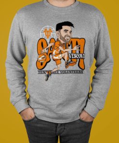 Volshop Tennessee Volunteers Baseball Santi Vescovi Caricature T-Shirt, Hoodie, Sweatshirt