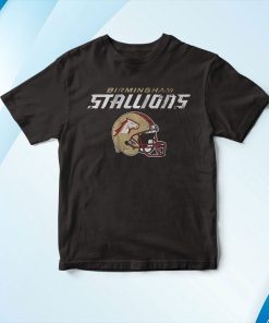 Birmingham Stallions Vintage Helmet T-Shirt, Hoodie