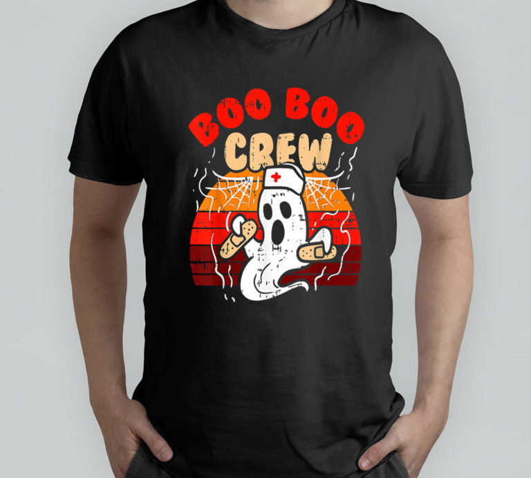 Boo Boo Crew Scream Nurse Life Halloween Costume T-Shirt, Hoodie, Sweatshirt