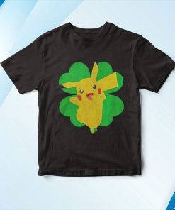Pokemon St Patrick’s Day Lucky Pikachu T-Shirt, Hoodie