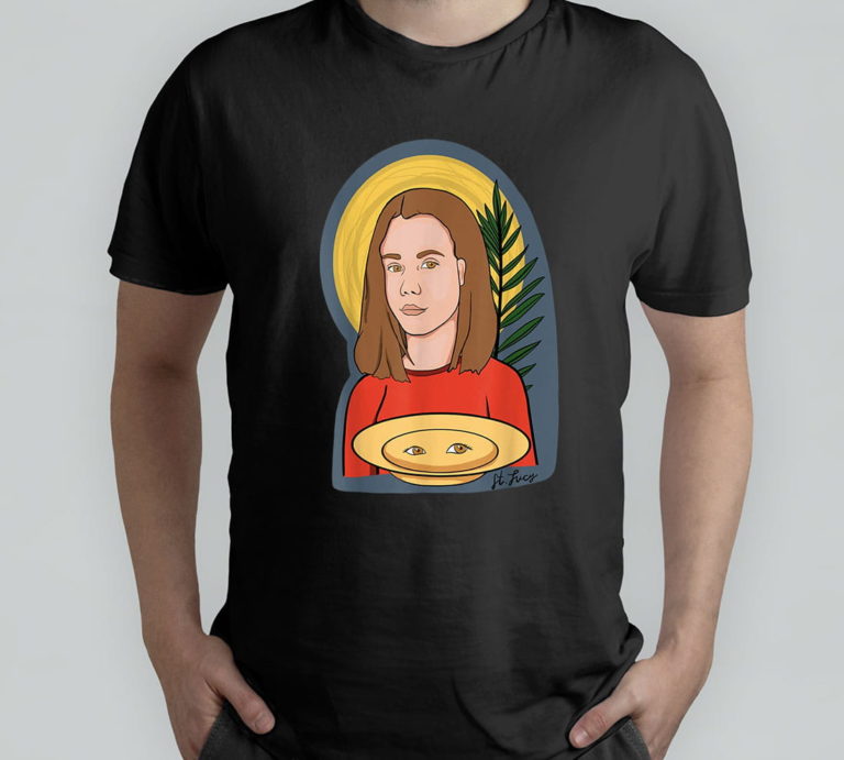 St Lucy St Lucia Patron Of Eyes And Blind Catholic Saints T-Shirt, Hoodie, Sweatshirt