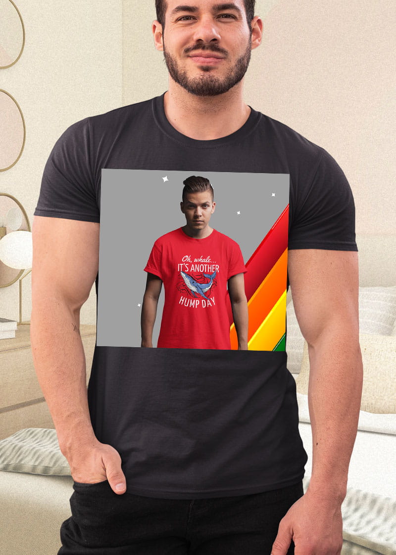 t-shirt-red Shirt - RobinPlaceFabrics