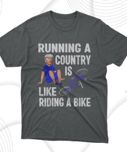 Biden Falls Off Bike Joe Biden Falling Off His Bicycle Funny T-Shirt, Hoodie, Sweatshirt