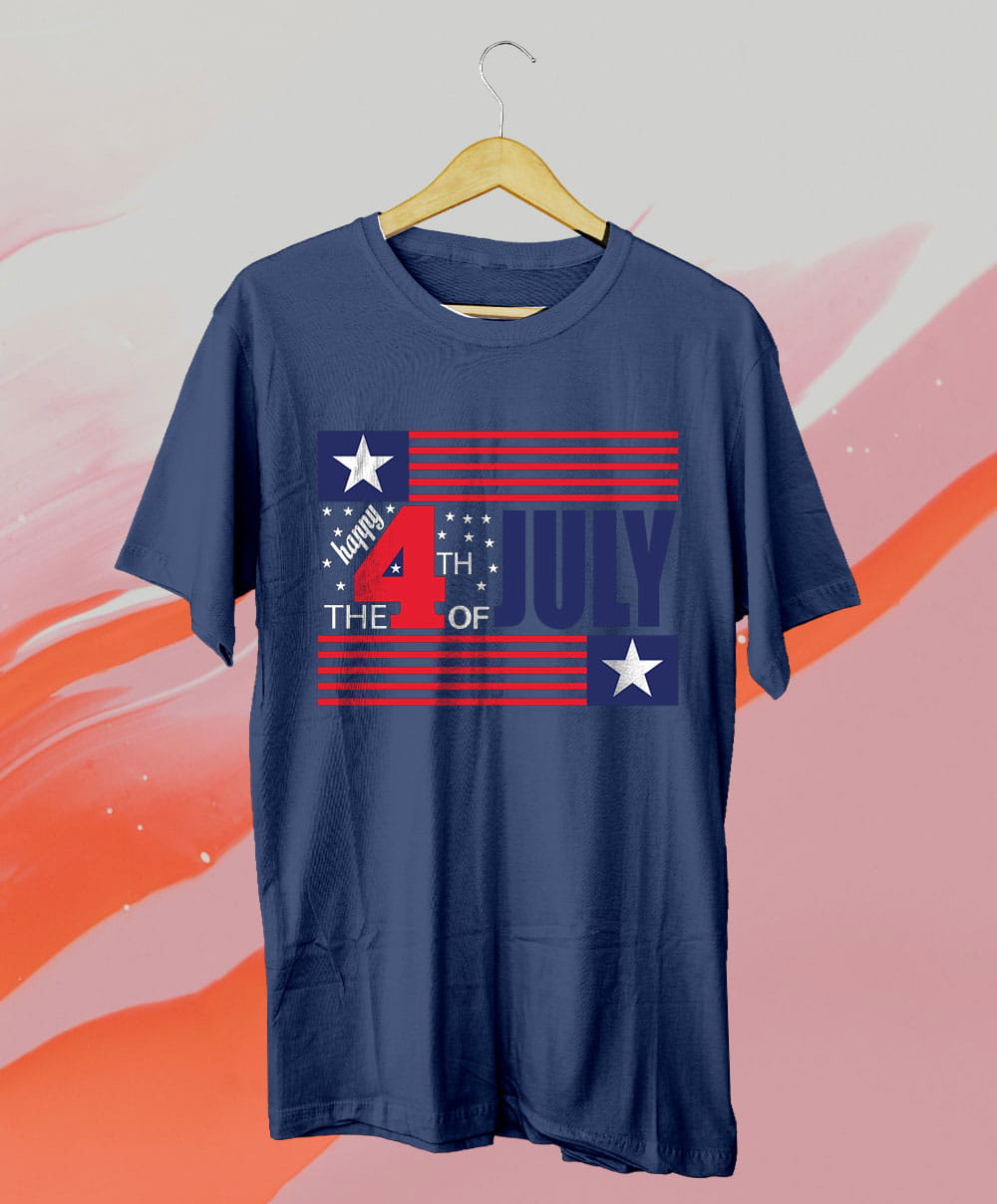 Happy The 4th Of July Independence Day T-Shirt, Hoodie, Sweatshirt ...