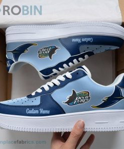 Tampa Bay Rays Mascot Logo MLB Custom Name Air Force 1 AF1 Shoes