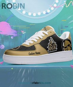UCF Knights Mascot Logo NCAA Custom Name Air Force 1 AF1 Shoes UCF Knights Mascot Logo NCAA Custom Name Air Force 1 AF1 Shoes