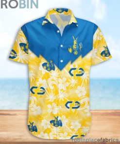 UMKC Kangaroos NCAA Tropical Seamless Casual Button Down Shirts UMKC Kangaroos NCAA Tropical Seamless Casual Button Down Shirts