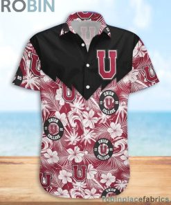 Union Dutchmen NCAA Tropical Seamless Casual Button Down Shirts