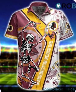 Washington Commanders Hawaiian Shirt Shorts Set