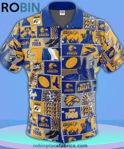 West Coast Eagles Fanatic Button-Up Shirt West Coast Eagles Fanatic Button-Up Shirt