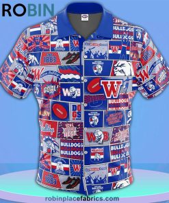 Western Bulldogs Fanatic Button-Up Shirt Western Bulldogs Fanatic Button-Up Shirt