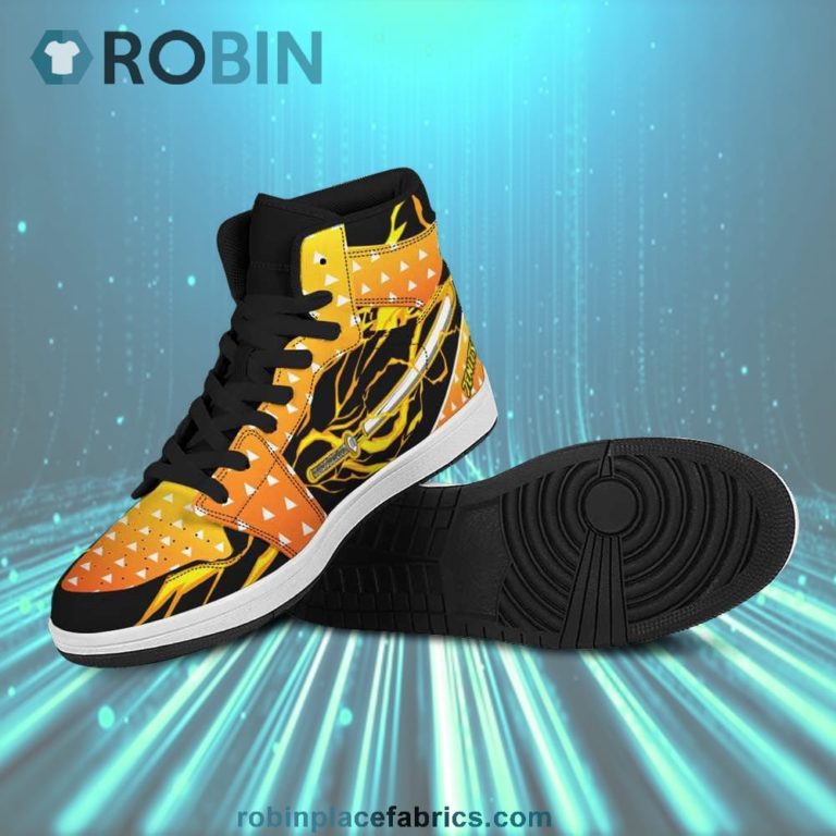 Zenitzu Sword Style JD Sneakers – Air Jordan 1