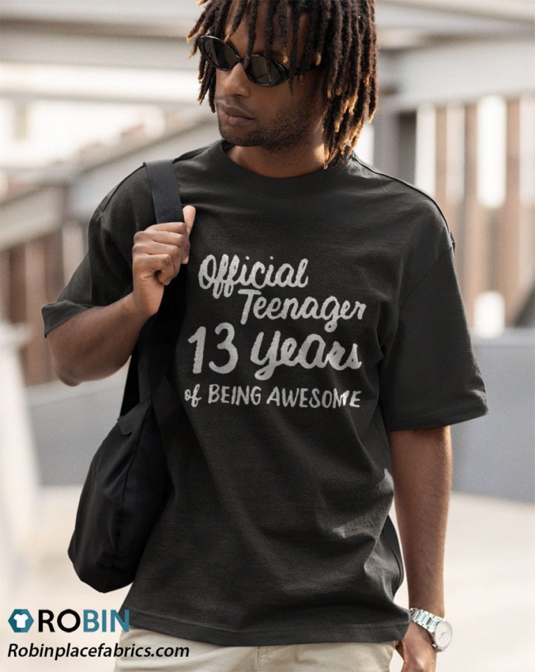 13th Birthday Official Teenager 13 Years Of Being Awesome Shirt