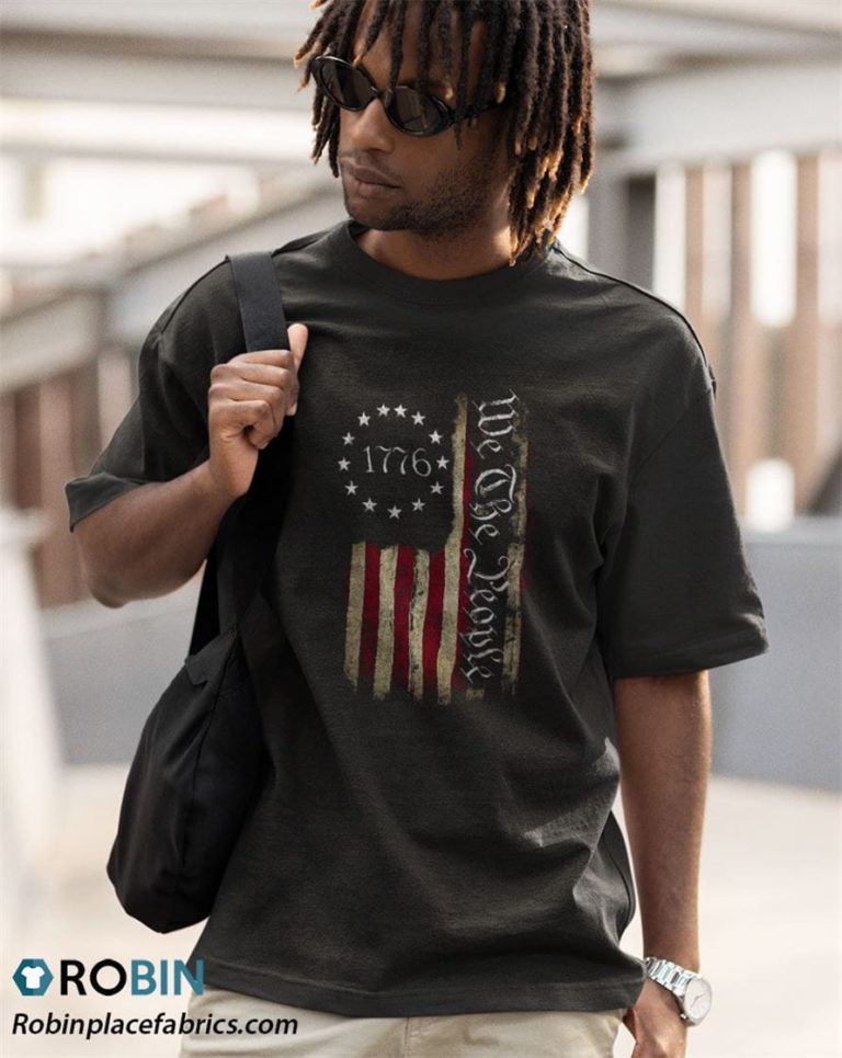1776 We The People Patriotic American Constitution Shirt