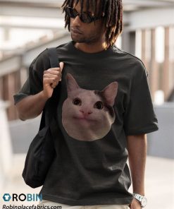 a t shirt black beluga cat 2cN2G