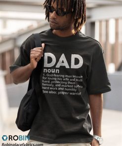 a t shirt black christian dad definition fathers day dad FxmGk