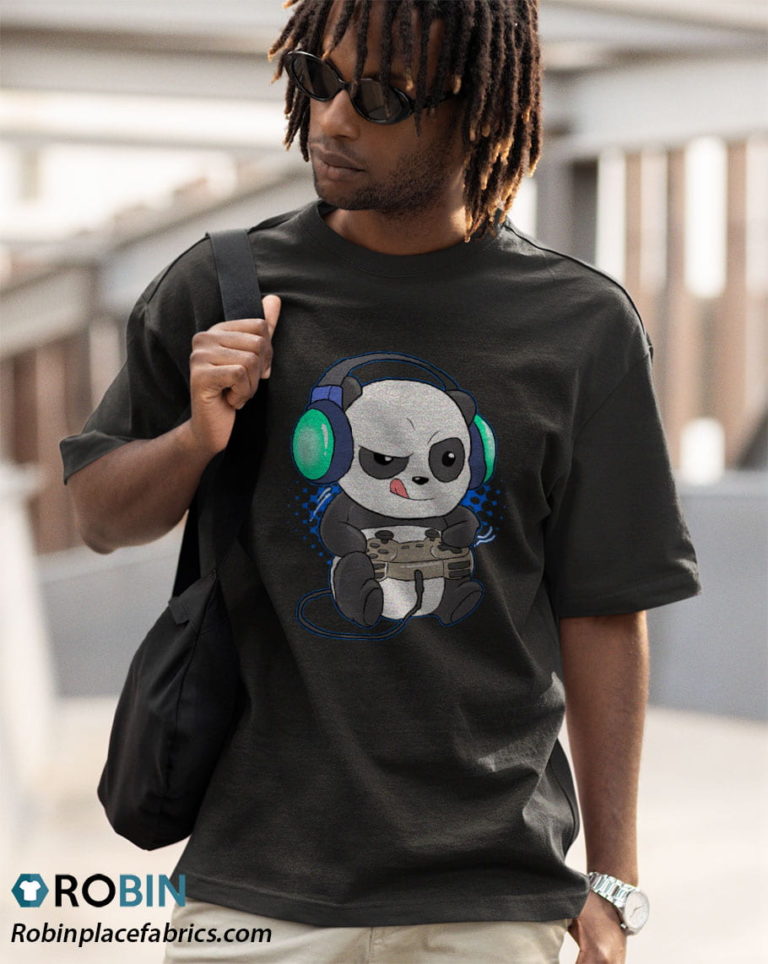 Cute Gaming Panda Video Game Computer Video Game Pc Shirt