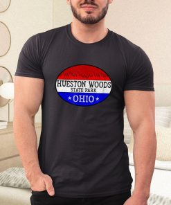 a t shirt black hueston woods state park ohio oh patriotic oFSsY