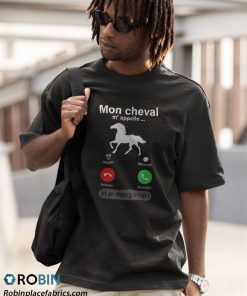 a t shirt black humour cheval cadeau homme femme enfant equitation LZuoW