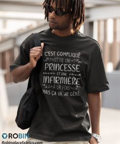 a t shirt black infirmiere cadeau humour infirmiC3A8re ZDEkJ