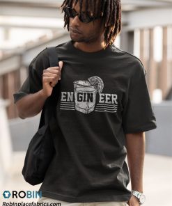 a t shirt black ingegnere gin alcool professione ingegneria regalo uJNNM