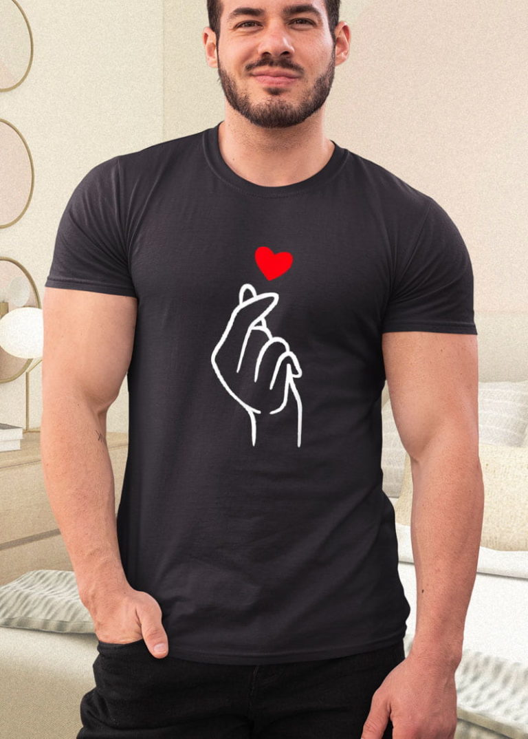Kpop Finger Heart K Drama Korean Drama Shirt