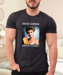 a t shirt black laura palmer who drink arnorl palmer wpxx4