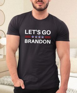 a t shirt black lets go brandon conservative us flag Cwyt4