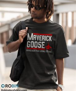 a t shirt black maverich goose bring back that loving feeling HL3Mb