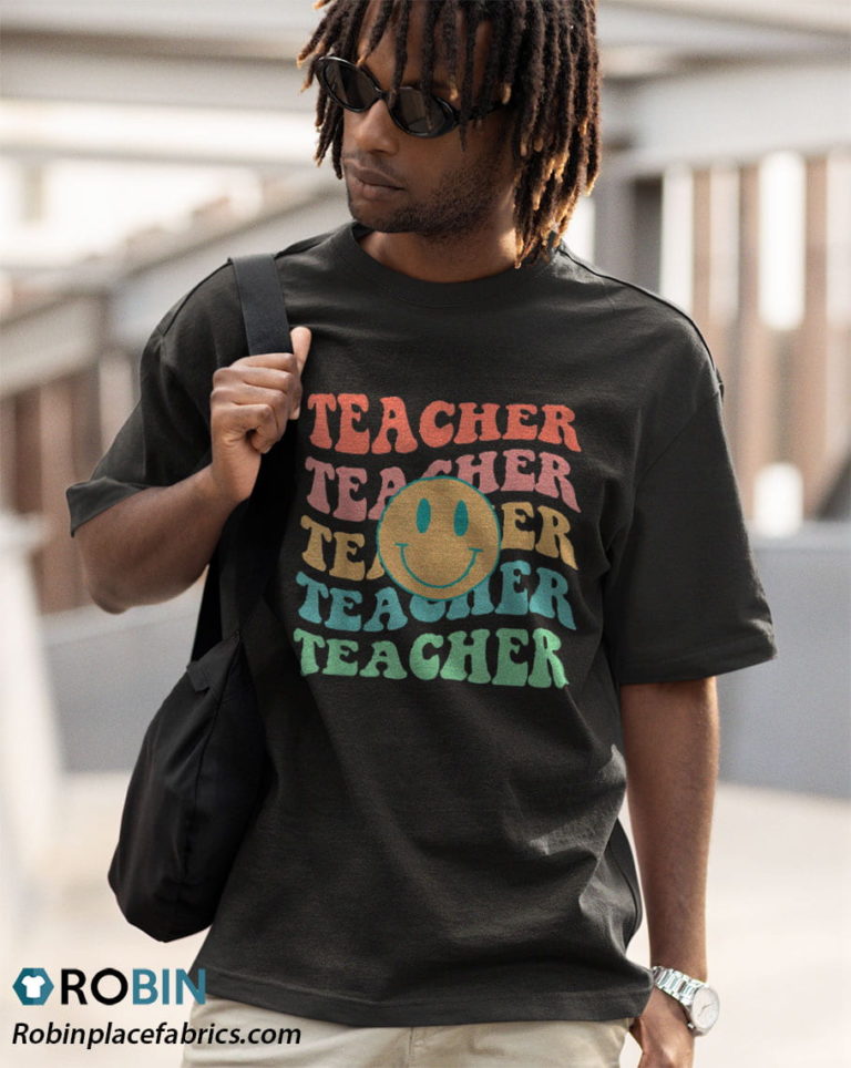 Retro Teacher Inspirational Colorful Elementary School Shirt