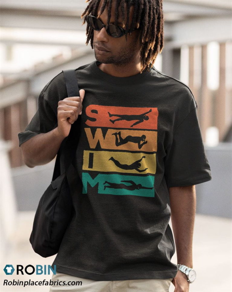 Retro Vintage Swimming Shirt