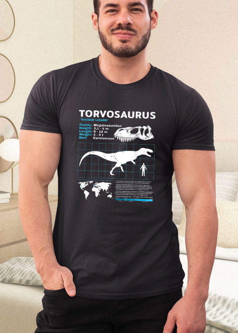 Torvosaurus fact sheet Dinosaur Facts Shirt