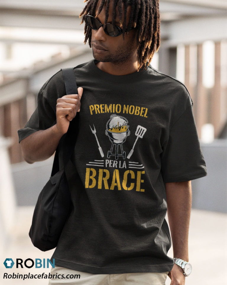 Uomo Bbq Barbecue Dalla Griglia Regali Premio Nobel Per La Brace Shirt