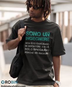 a t shirt black uomo regalo ingegnere divertente laurea uomo. sono un ingegnere bAGWw