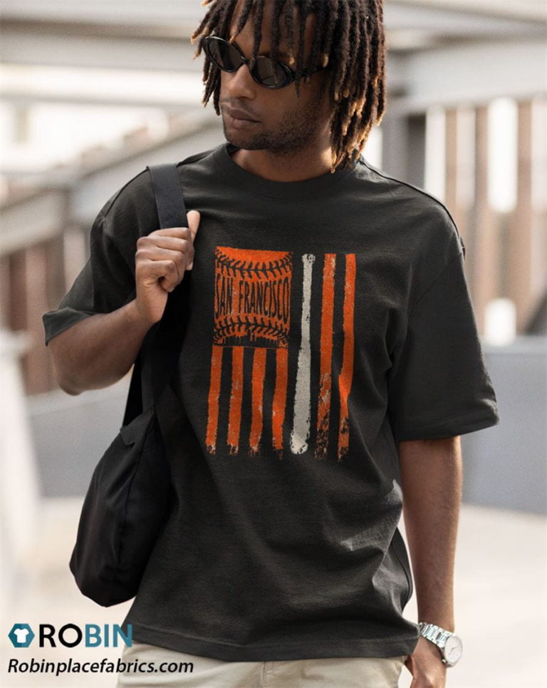 Vintage San Francisco Baseball Flag Shirt