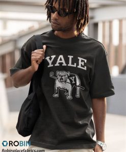 a t shirt black yale university handsome dan bulldog college mascot pKYN9
