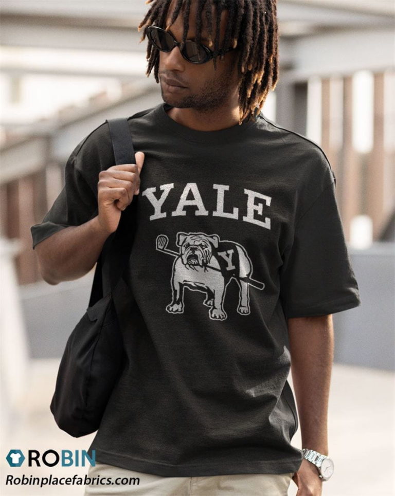 Yale University Handsome Dan Bulldog College Mascot Shirt