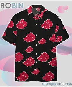 Akatsuki Hawaiian Shirt, Casual Short Sleeve Shirt