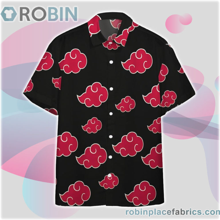 Akatsuki Hawaiian Shirt, Casual Short Sleeve Shirt