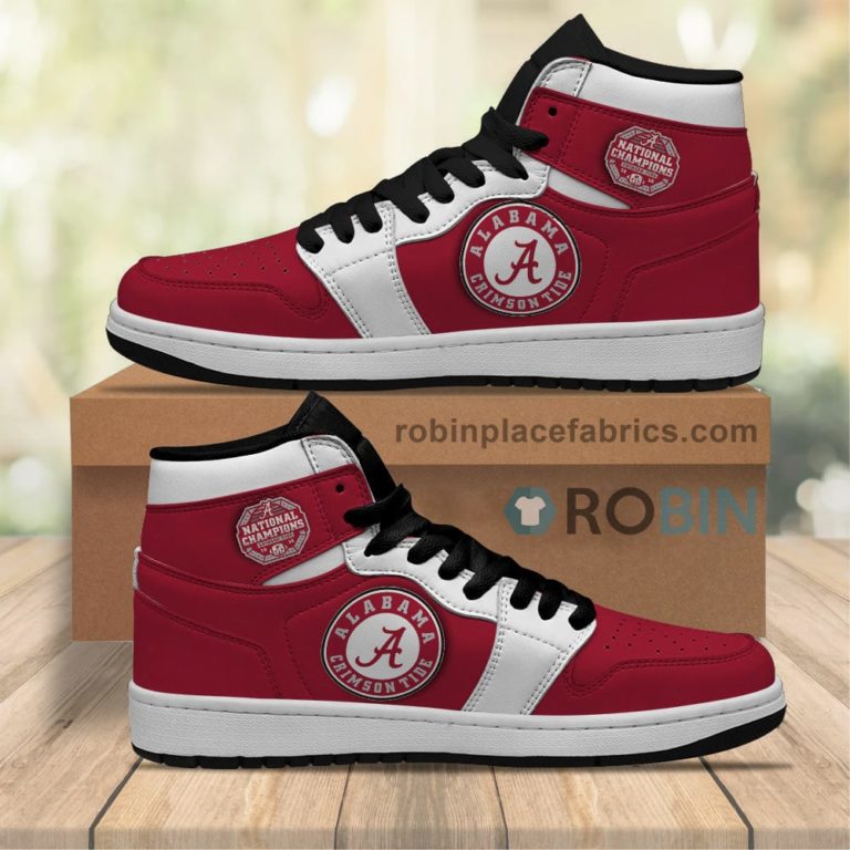 Alabama Crimson Tide Sneakers Boots – NCAA Air Jordan 1