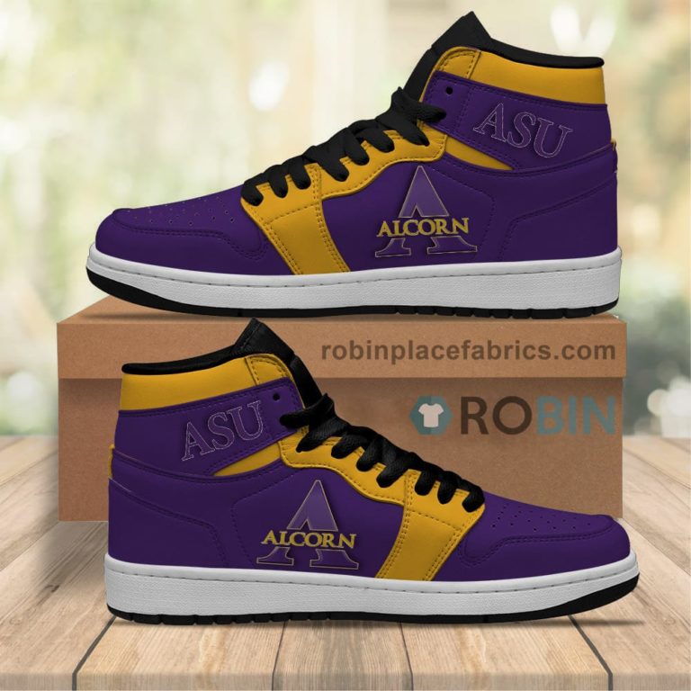 Alcorn State Braves Sneakers Boots – NCAA Air Jordan 1