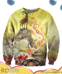 aries zodiac all over print aop shirt sweater d6i0W