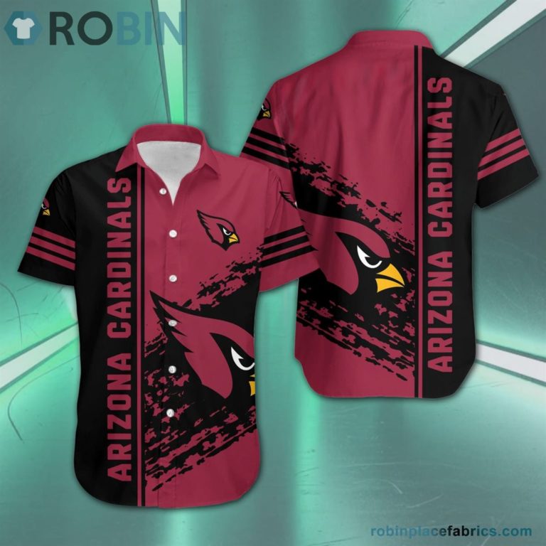 Arizona Cardinals – NFL Short Sleeve Button Down Hawaiian Shirt