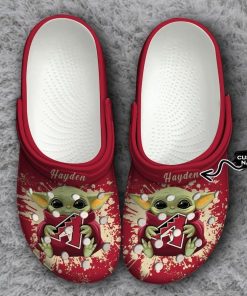 Arizona Diamondbacks Baby Yoda Crocs Clog Shoes Arizona Diamondbacks Baby Yoda Crocs Clog Shoes