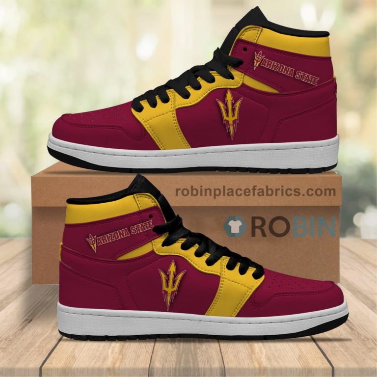 Arizona State Sun Devils Sneakers Boots – NCAA Air Jordan 1