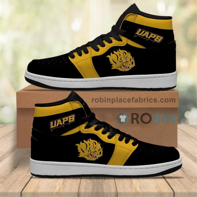 Arkansas-Pine Bluff Golden Lions Sneakers Boots – NCAA Air Jordan 1