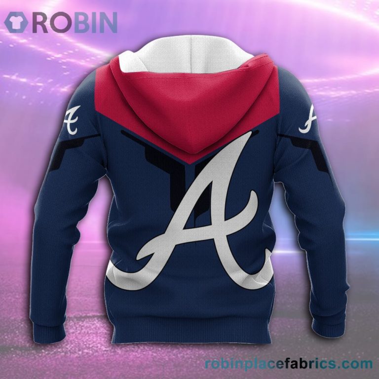 Atlanta Braves All Over Print 3D Hoodie Drinking Style – MLB
