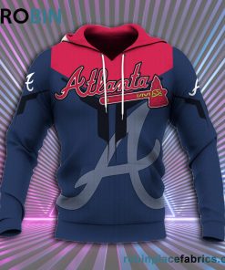 Atlanta Braves All Over Print 3D Hoodie Drinking Style – MLB